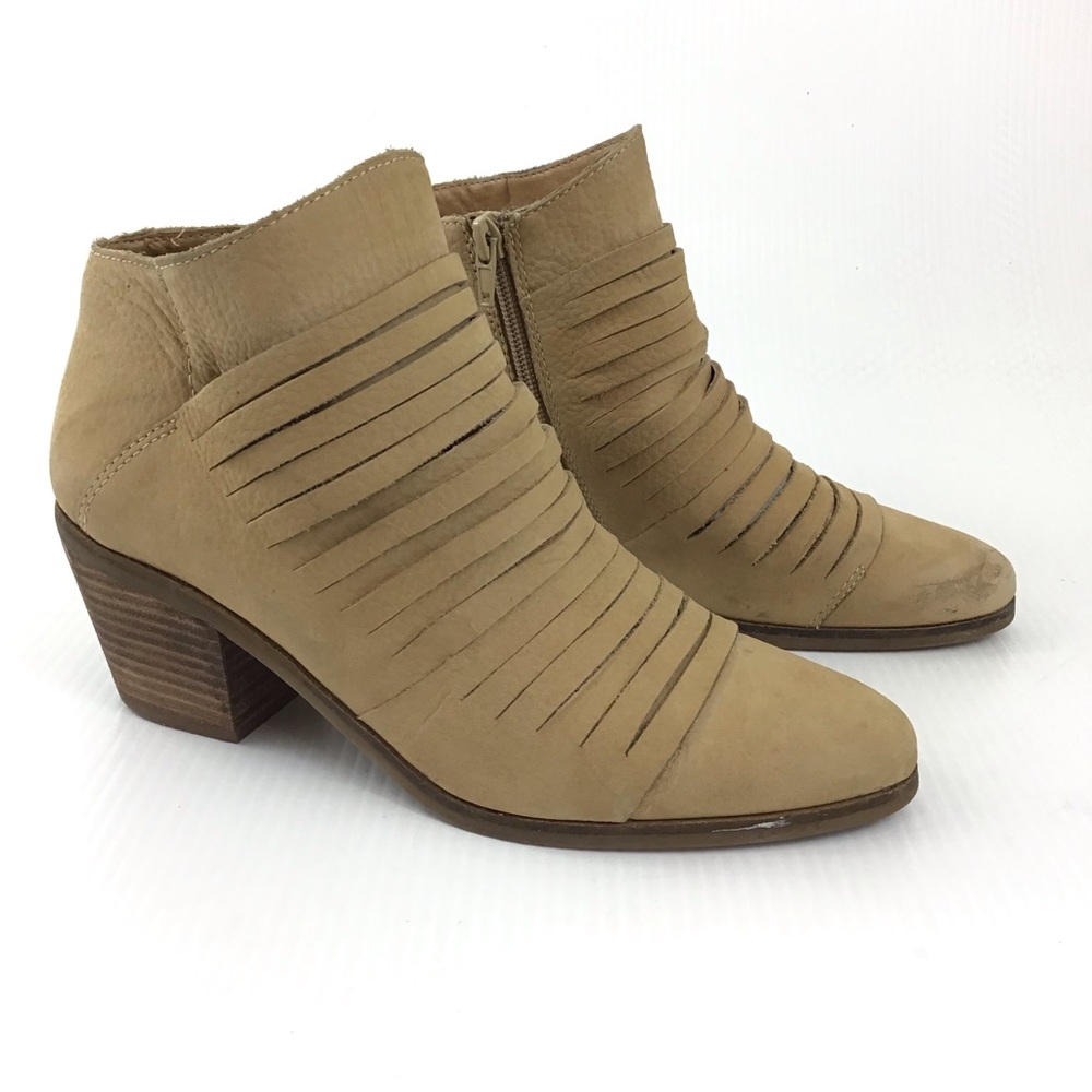 LUCKY BRAND Suede Brown Ankle Boots